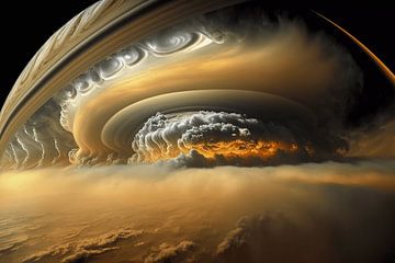 Saturnusstorm van Vythryd Arts