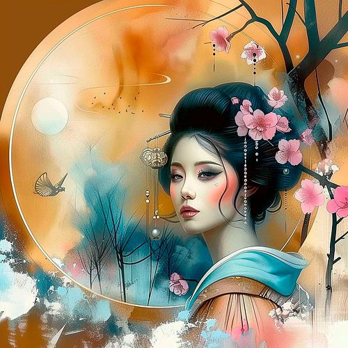 Geisha sur Hetty Lamboo