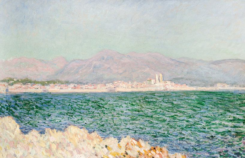 Claude Monet,Golf van Antibes van finemasterpiece