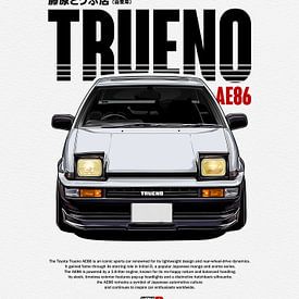 Kunst toyota trueno van D.Crativeart