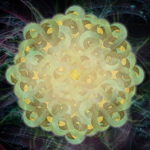 Lichtknoten der goldenen Fülle