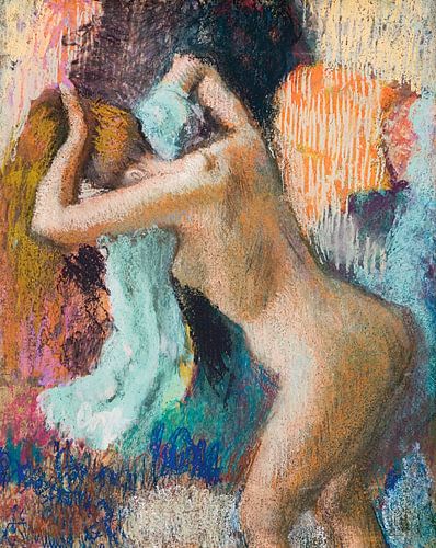 Edgar Degas,Na de badtekening