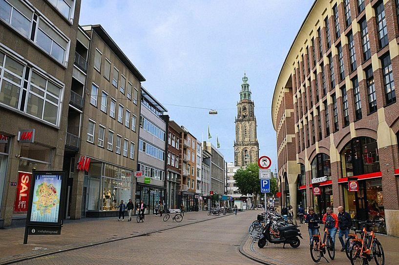 Stadt Groningen von Fred Knip