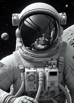 Nep-astronaut van Rizal Azhari