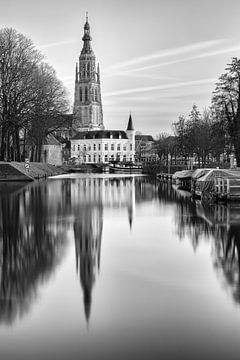 Reflectie Breda Spanjaardsgat van JPWFoto