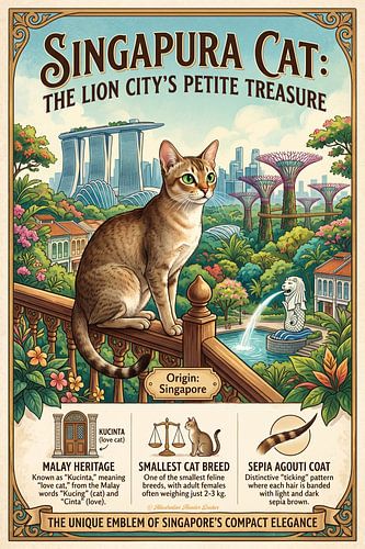 Die Singapura-Katze