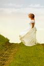 Bride on the dike by marleen brauers thumbnail