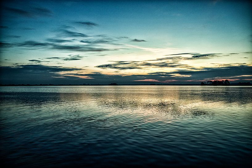 Zonsopkomst in Wormer van Hans de Waay