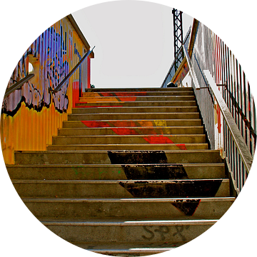 Painted stair