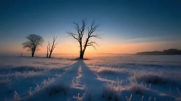 Rustige uitgestrektheid, warm licht