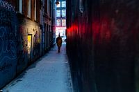 Amsterdam, alley, evening