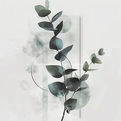 Eucalyptus and geometry: modern natural art