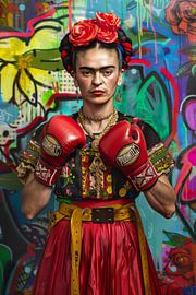 Kulturkampf im Boxring von Poster Art Shop