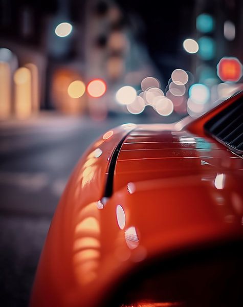 Faszination Auto von fernlichtsicht