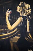 In the silence of the bar