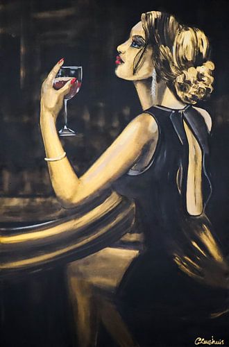 In de stilte van de bar