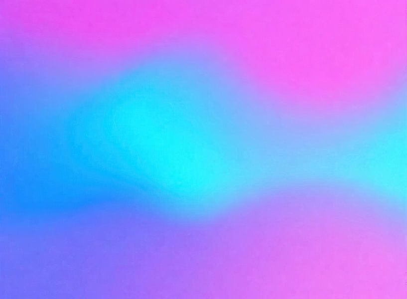 Harmony of Turquoise and Pink by Modern Collection