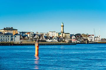 View to Warnemuende, Germany