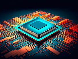 CPU van een computer