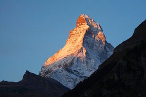 Zermatt : Sonnenaufgang am Matterhorn