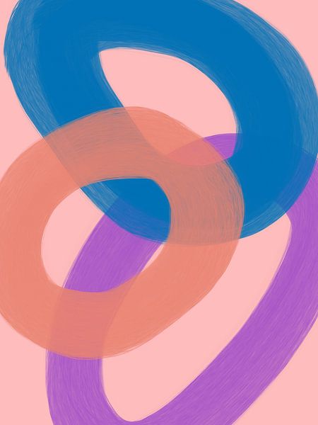 Peachbluepurple van Studio Palette