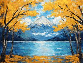 Montagne Fuji en automne