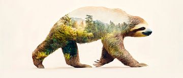 Sanziger Waldtraum von Poster Art Shop