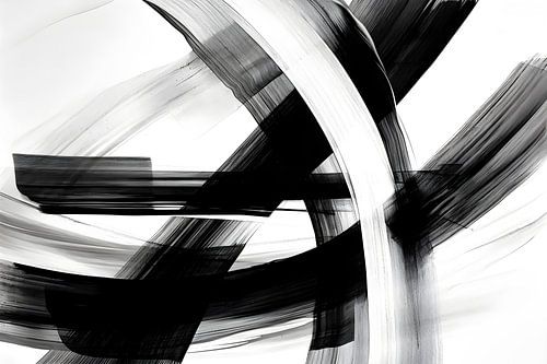 art moderne noir et blanc