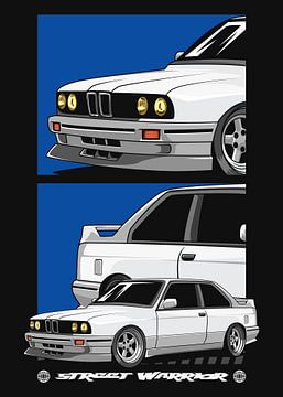 BMW M3 E30 Car by Adam Khabibi