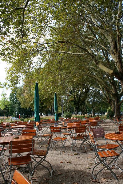 Terras in september von Jan Mulder