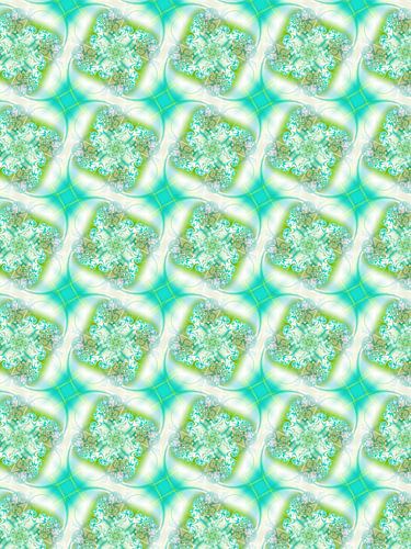 fractal bloem patroon
