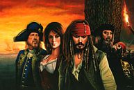 The Pirates Of The Caribbean Painting par Paul Meijering Aperçu