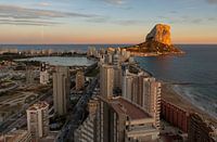 Uitzicht op de Penón de Ifach