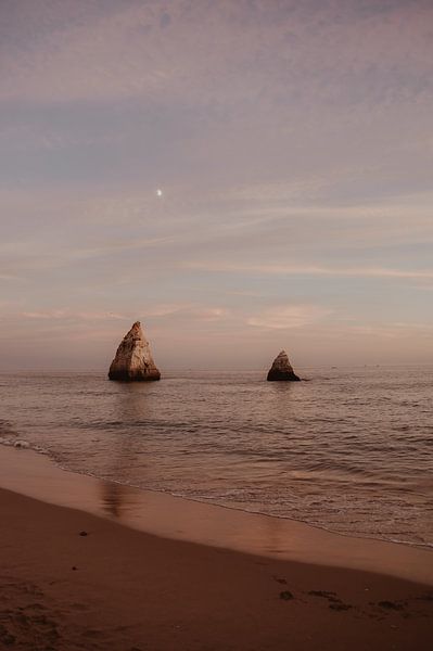 Impression sur toile Photo de paysage Portimão, Algarve - Portugal Art côtier par Jeantina Lensen-Jansen