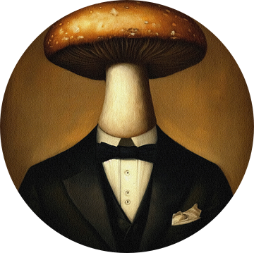 Sir Mushroom van Gisela- Art for You