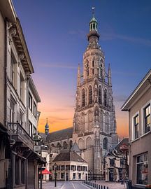 A Warm Winter Morning at the Havermarkt: ‘ & ’ at the Grote Kerk in Breda by Joris Bax