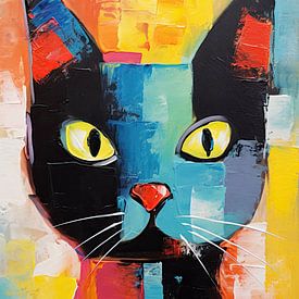 Cat abstract by Bert Nijholt