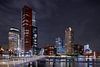 Rotterdam - overzicht van Rijnhavenbrug tot Luxor theater van Kees Dorsman thumbnail