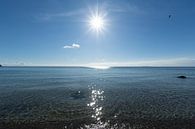 Sonnenstrahlen, Naturstrand Lobbe, Halbinsel Mönchgut auf Rügen von GH Foto & Artdesign Miniaturansicht