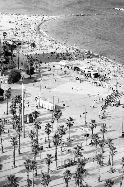 La plage de Barcelone par Joke De Nef