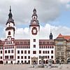 Chemnitz | Ancien et nouvel hôtel de ville sur Panorama Streetline