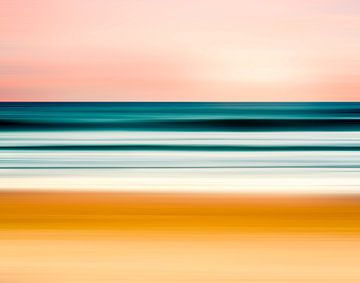 Kom nu samen - Coastal Abstract van Joseph S Giacalone Photography