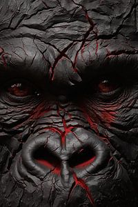 Gesprengter Gorilla