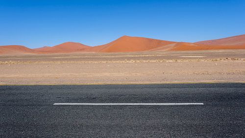 Sossusvlei, minimalistische Landschaft