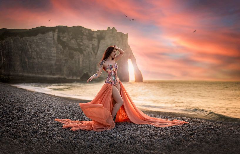 Sunset dreams - Fine art Fotografie van Studio byMarije