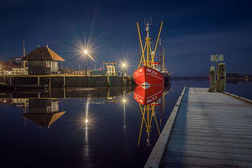 ZK47 reflectie met ijzige steiger