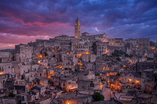 Stormy skies over Basilicata — Matera, Italy