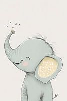 Baby elephant nursery