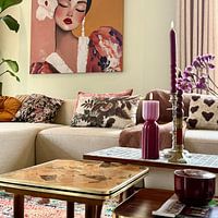 Photo de nos clients: Portrait moderne aux couleurs pastel par Studio Allee, sur ArtFrame