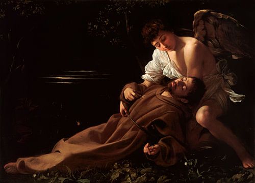 Ecstasy of St Francis - Caravaggio